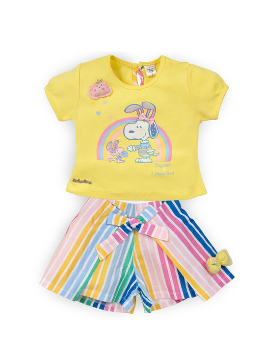 Babys Pure Cotton Top with Shorts