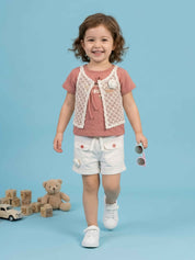 Baby Girl's Three-Part Clothing Set