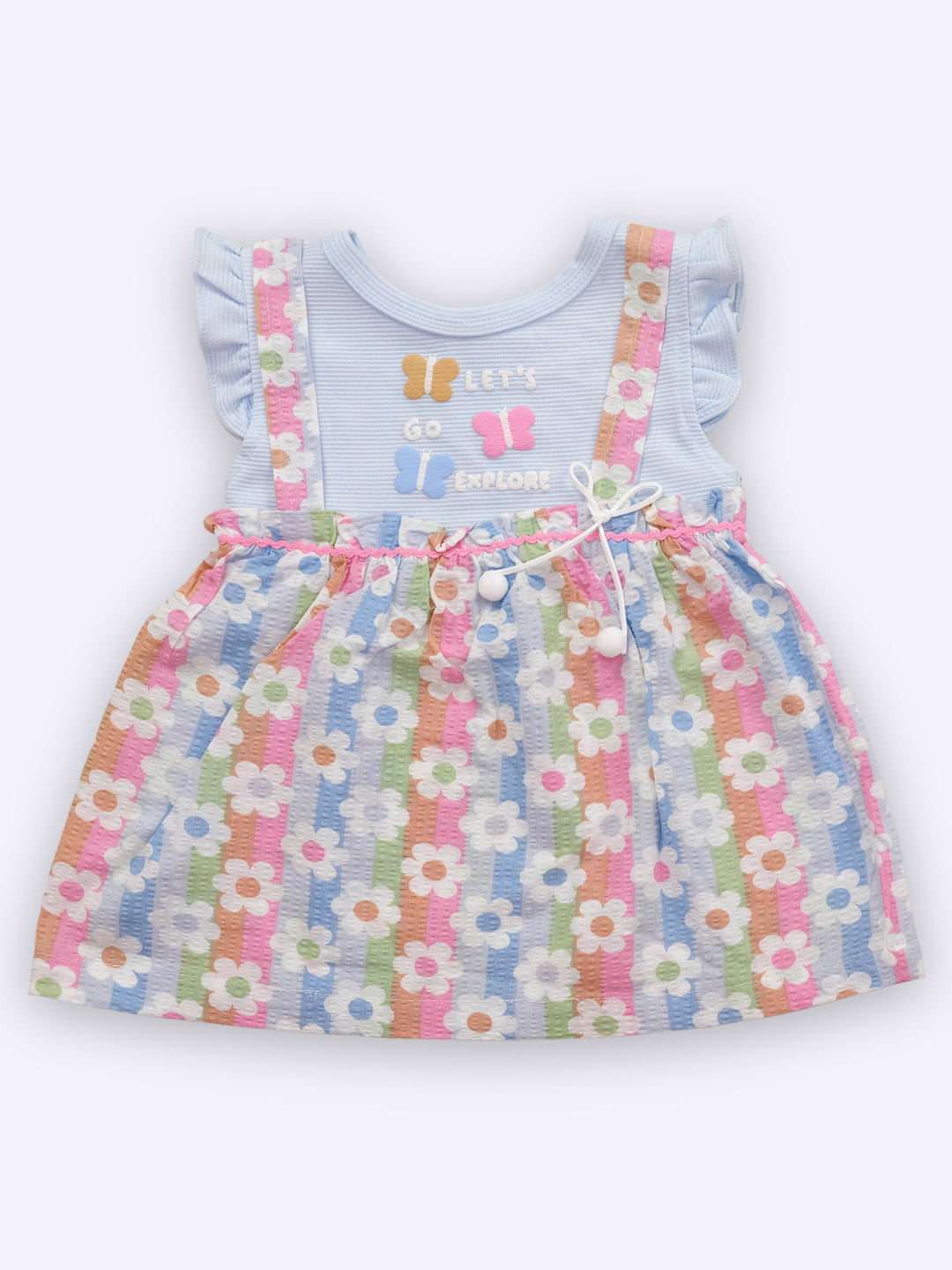 KIKO Cotton Dunagree Set for New Born Baby