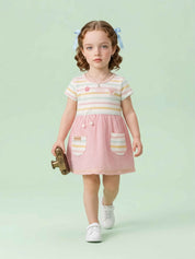 Baby Girls' Frock with Matching Panty Set