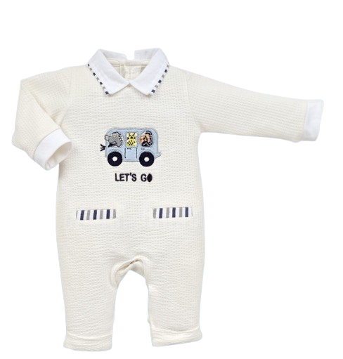 Pompidou Full Sleeves Rompers For Baby Boys