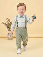 Baby Boy Suspender Set