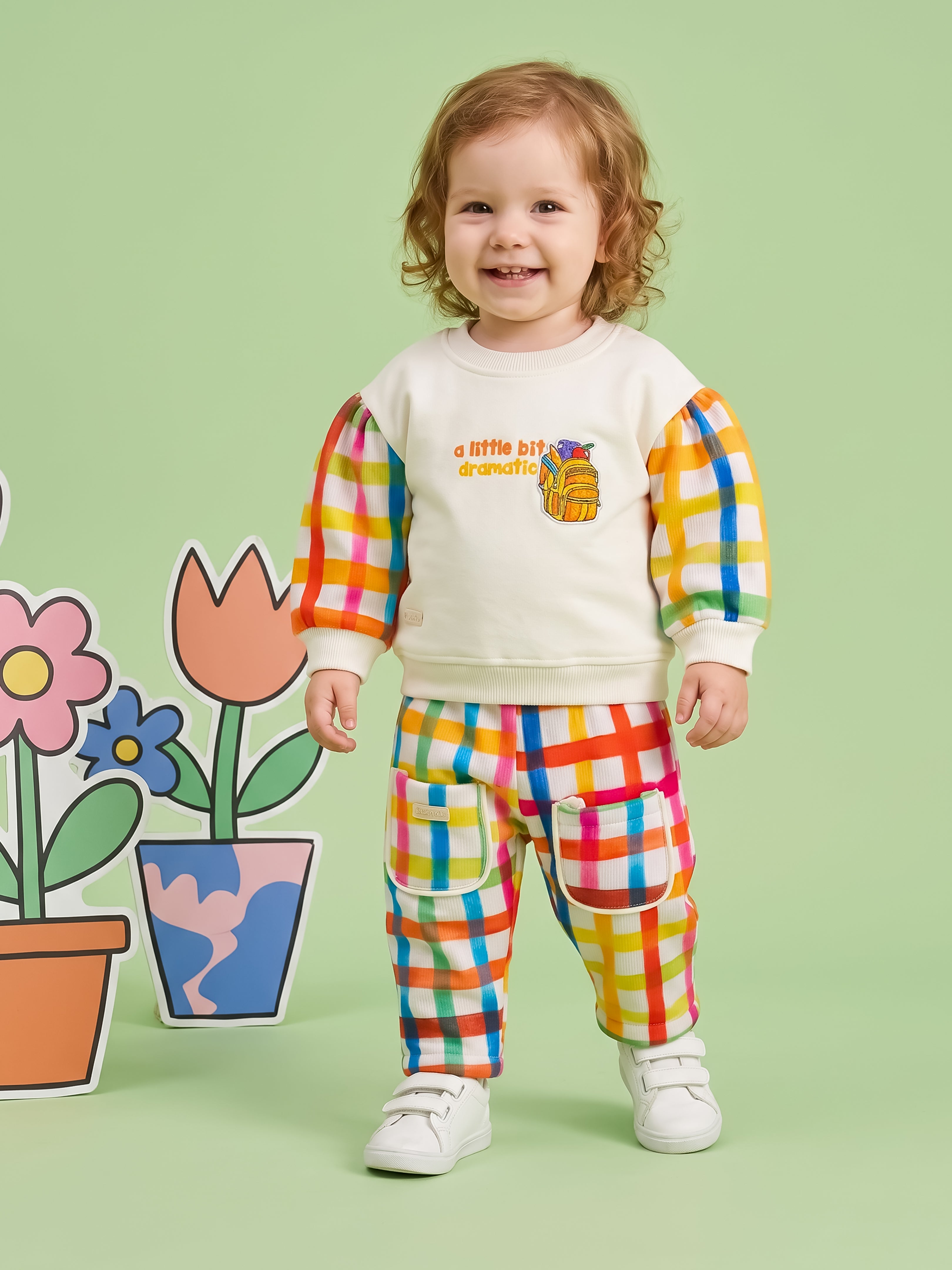Baby Girls Sweatshirt and Pants Set