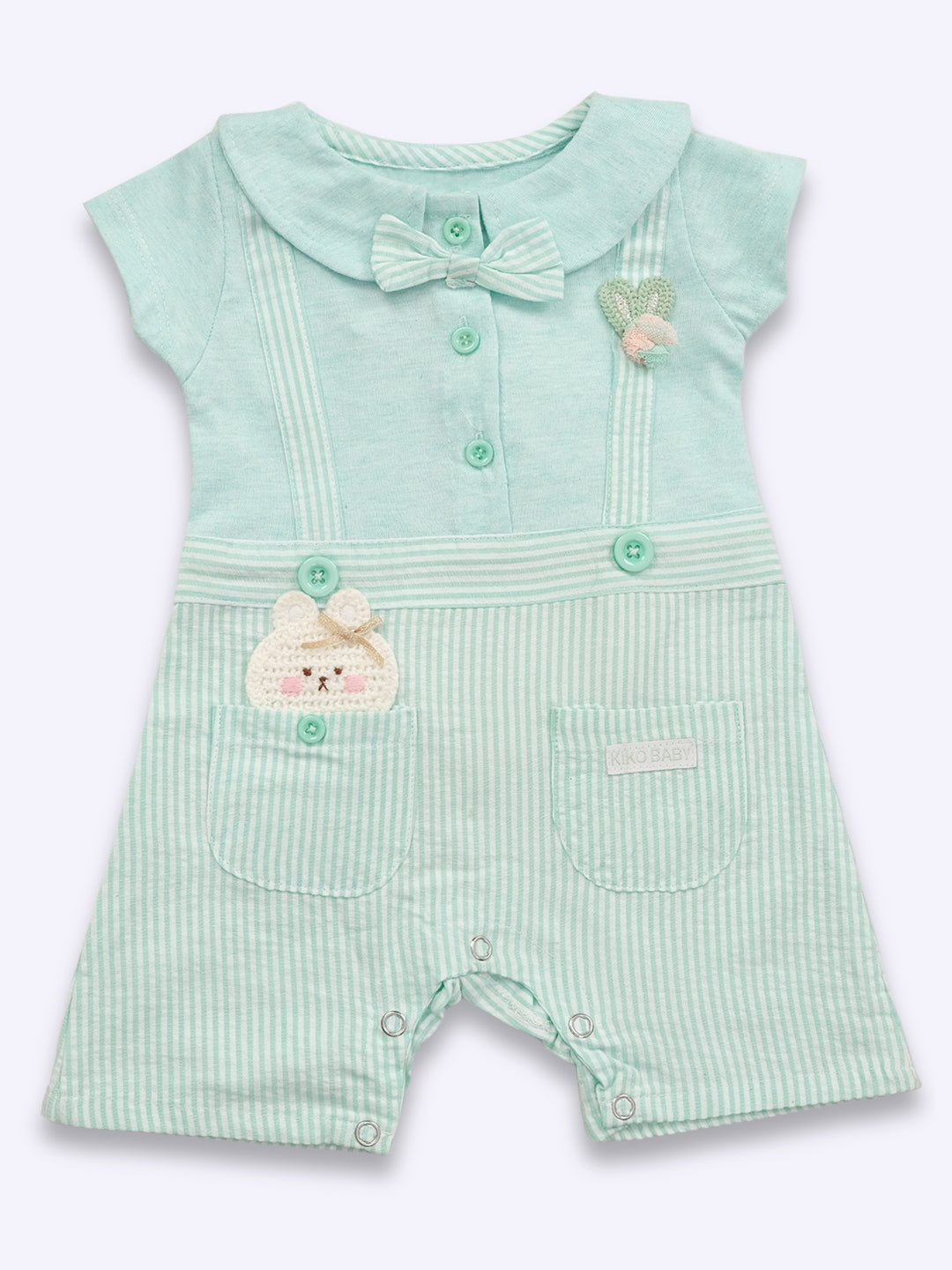 KIKO Printed Cotton Romper for New Born Baby