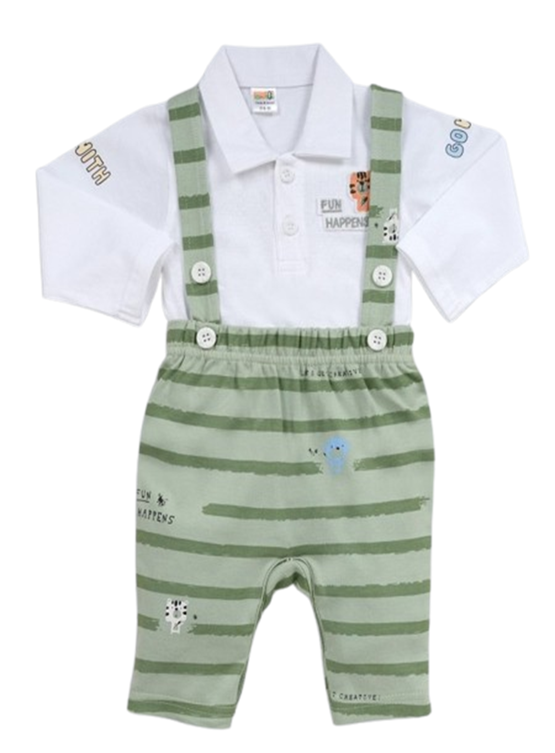Full Sleeves Suspender For Baby Boys