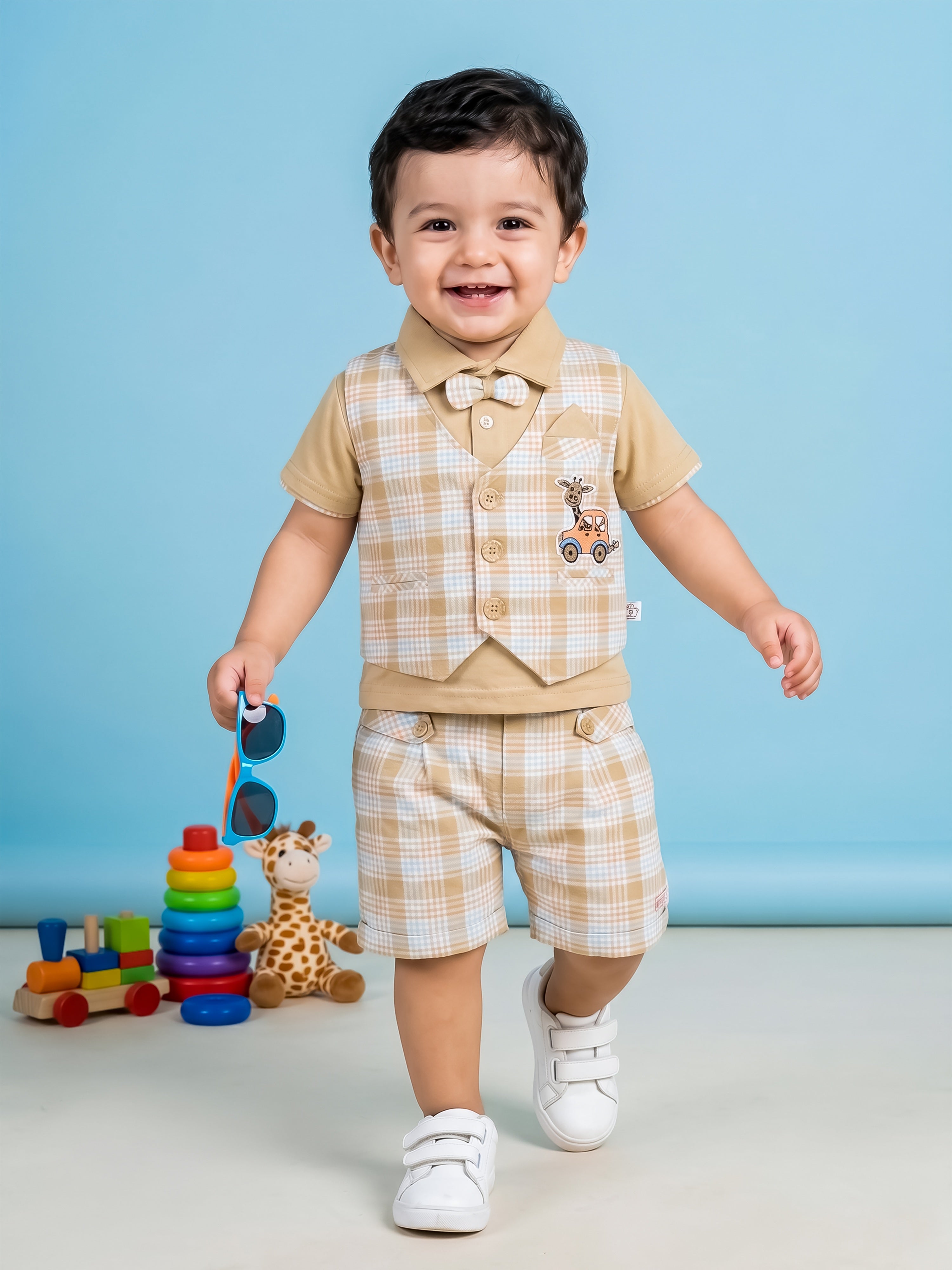 3 Piece Jacket Set For Baby Boy's