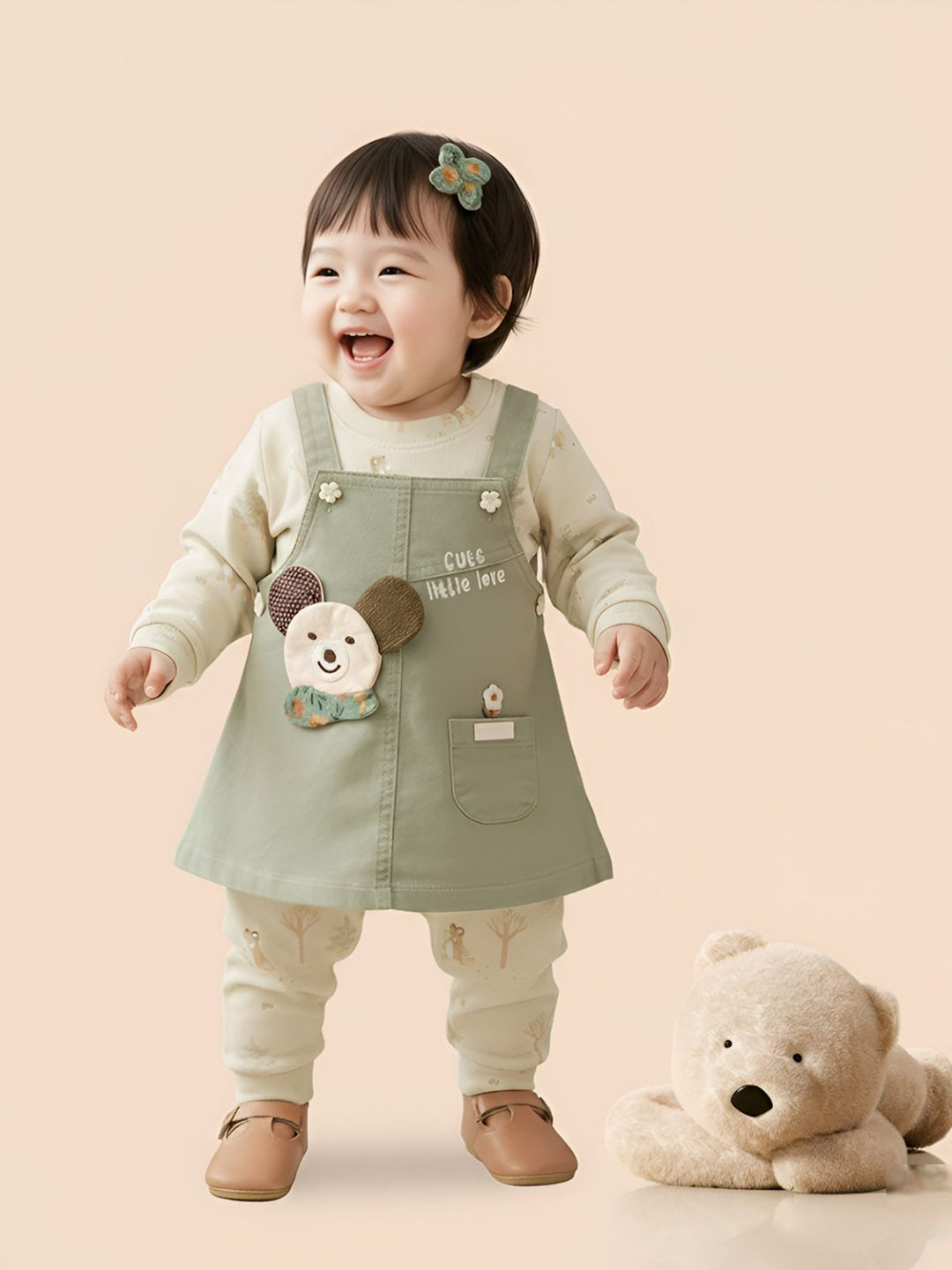 Dungaree Winter Set