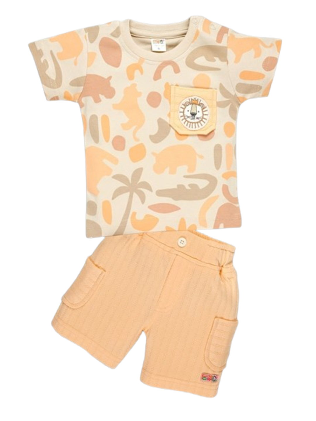 Baby Boys Casual Shirt with Shorts