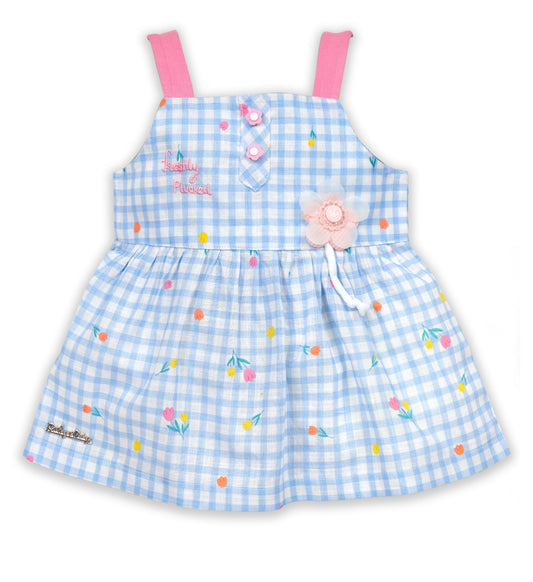 Baby's Day Frock Fit & Flare Dress with panty