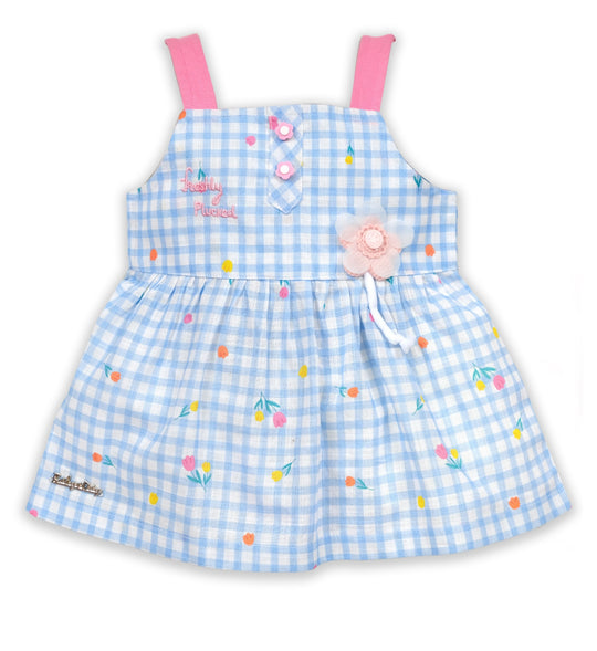 Baby's Day Frock Fit & Flare Dress with panty