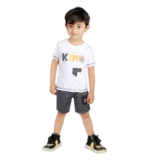 CHOO CHOO Boys T-shirt and shorts