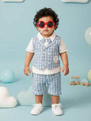 3 Piece Jacket Set for Baby Boys