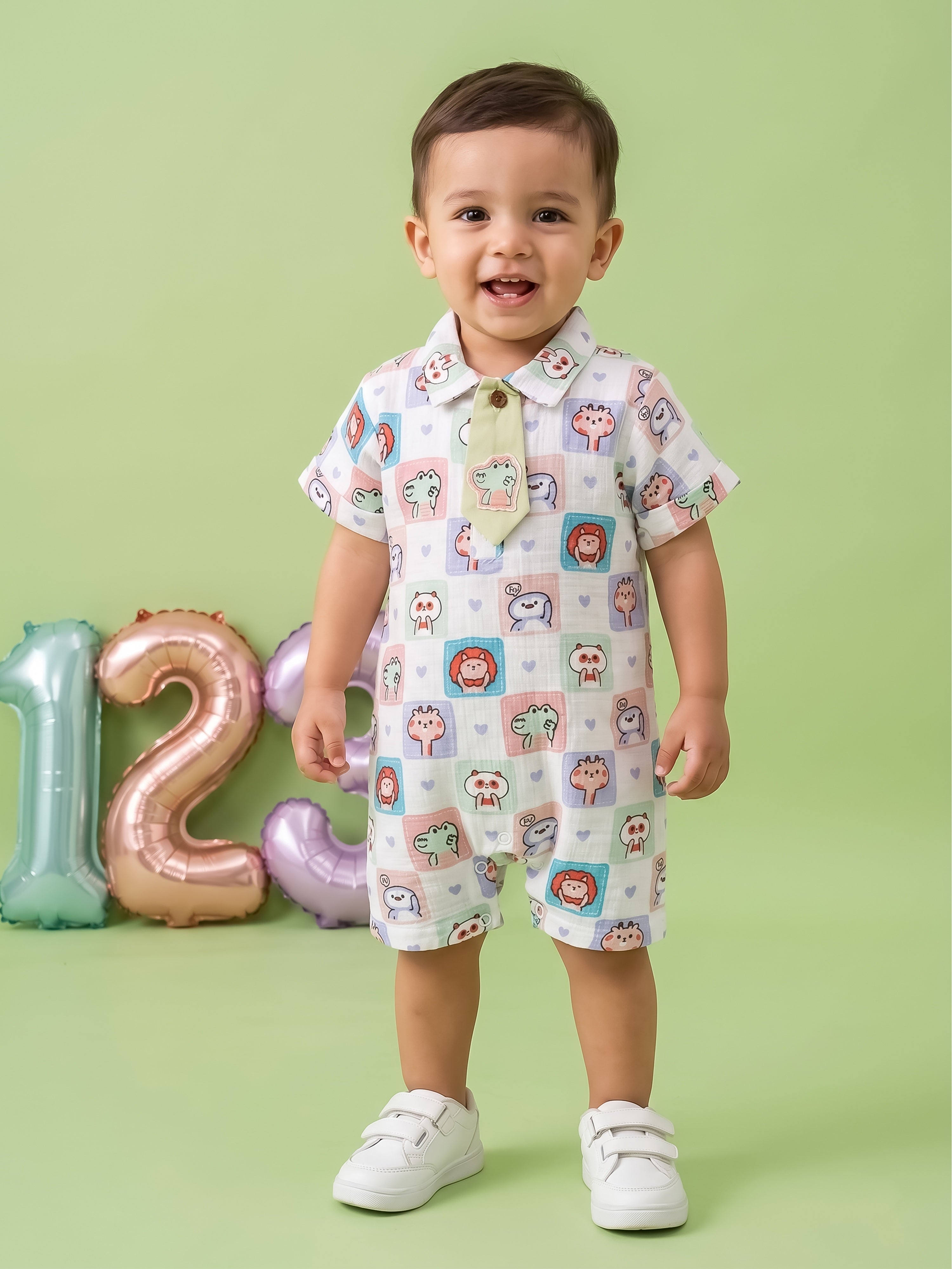 Baby Boy Romper Set