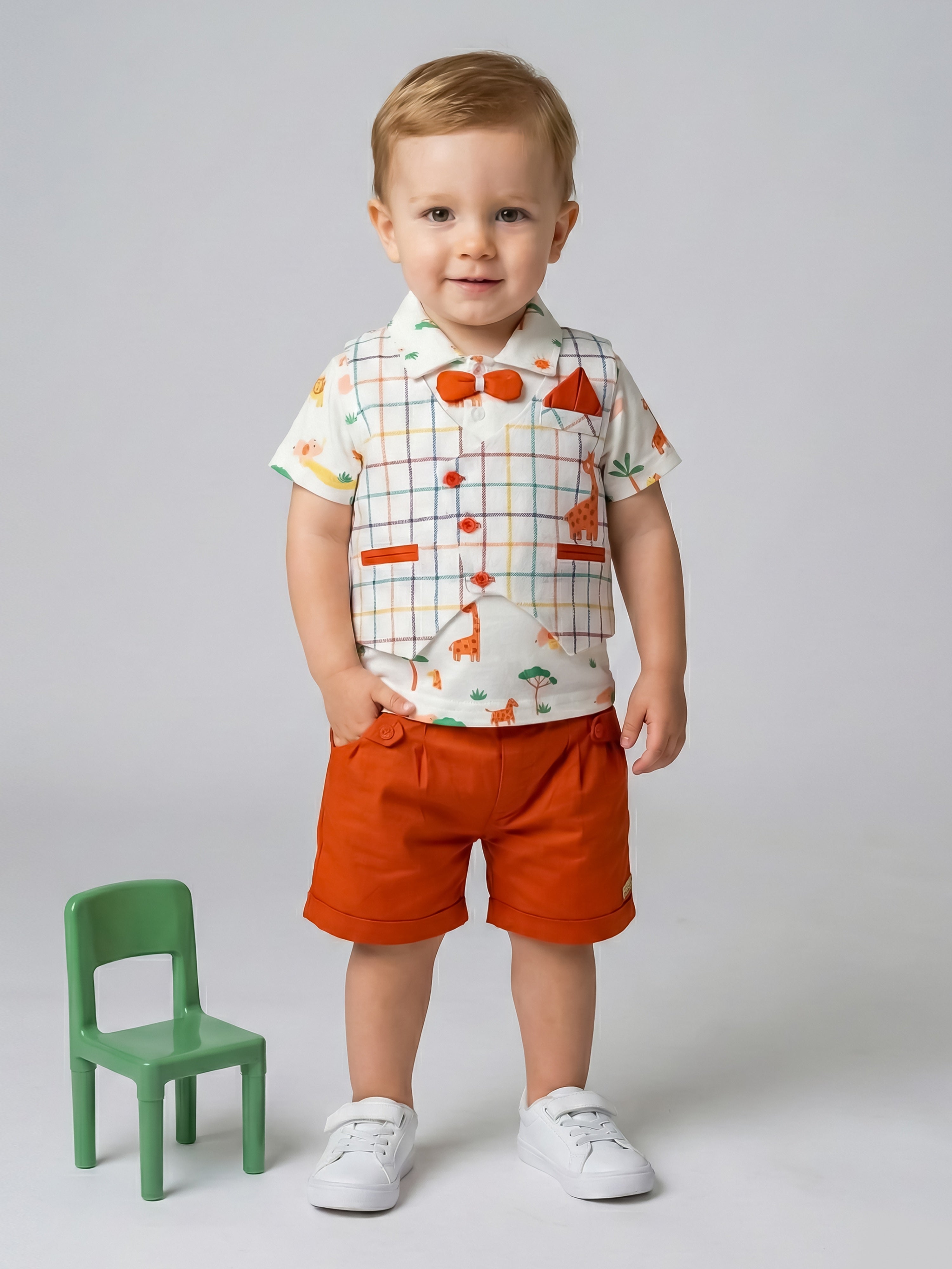 3 Piece Jacket Set For Baby Boy's