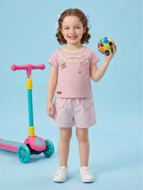 Baby Girls' Top and Shorts Clothing Set