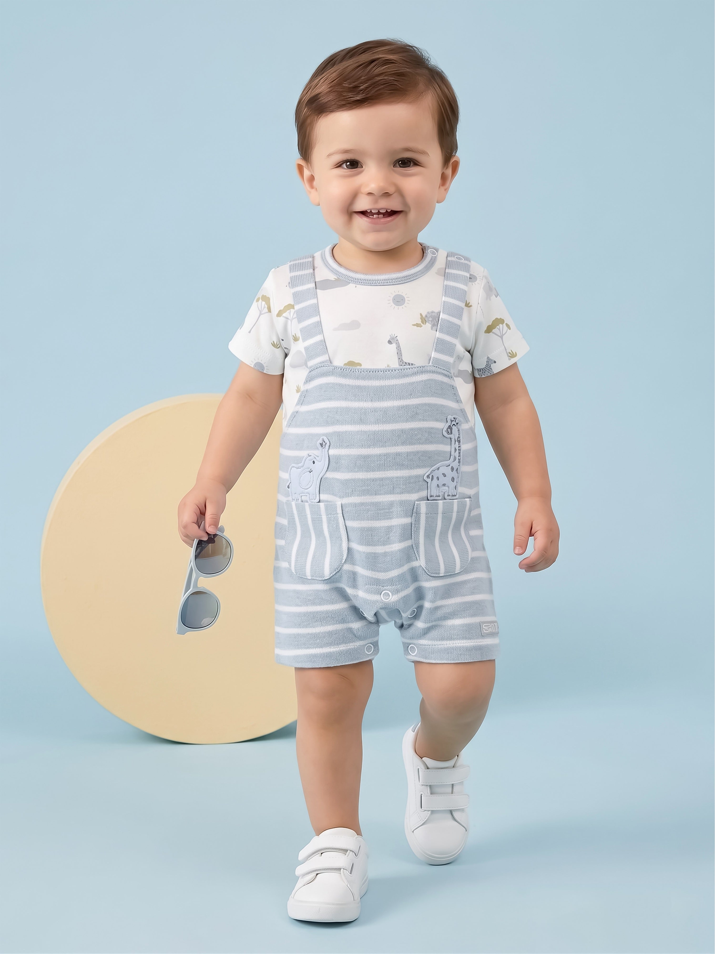 Baby Boy Romper Set