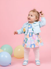 Full Sleeve Jacket and Leggings with Top