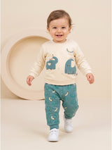 Baby Boy Printed Sweatshirt and Jogger Set