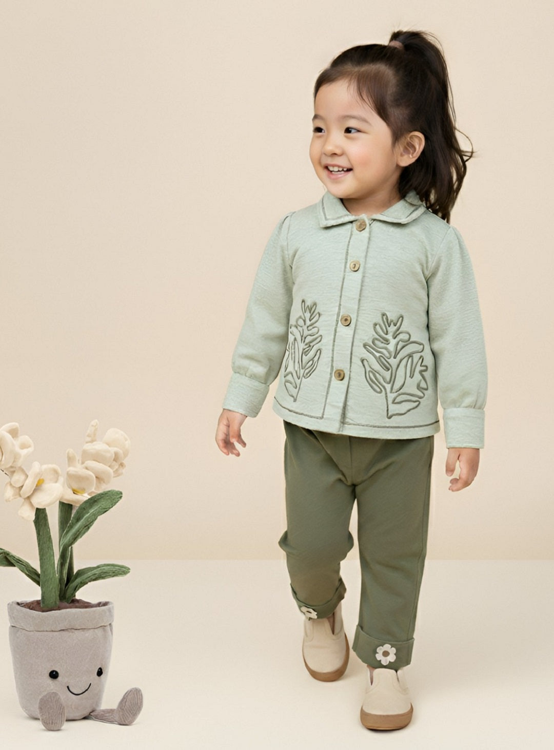 Stylish Embroidered Shirt and Pant