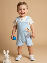 Dungaree For Baby Boys Casual Printed