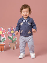 Baby Boy Dinosaur Polo & Trouser Set