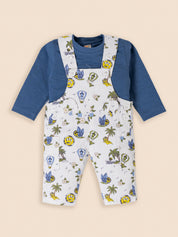 Full Sleeves Dungree For Baby Boys