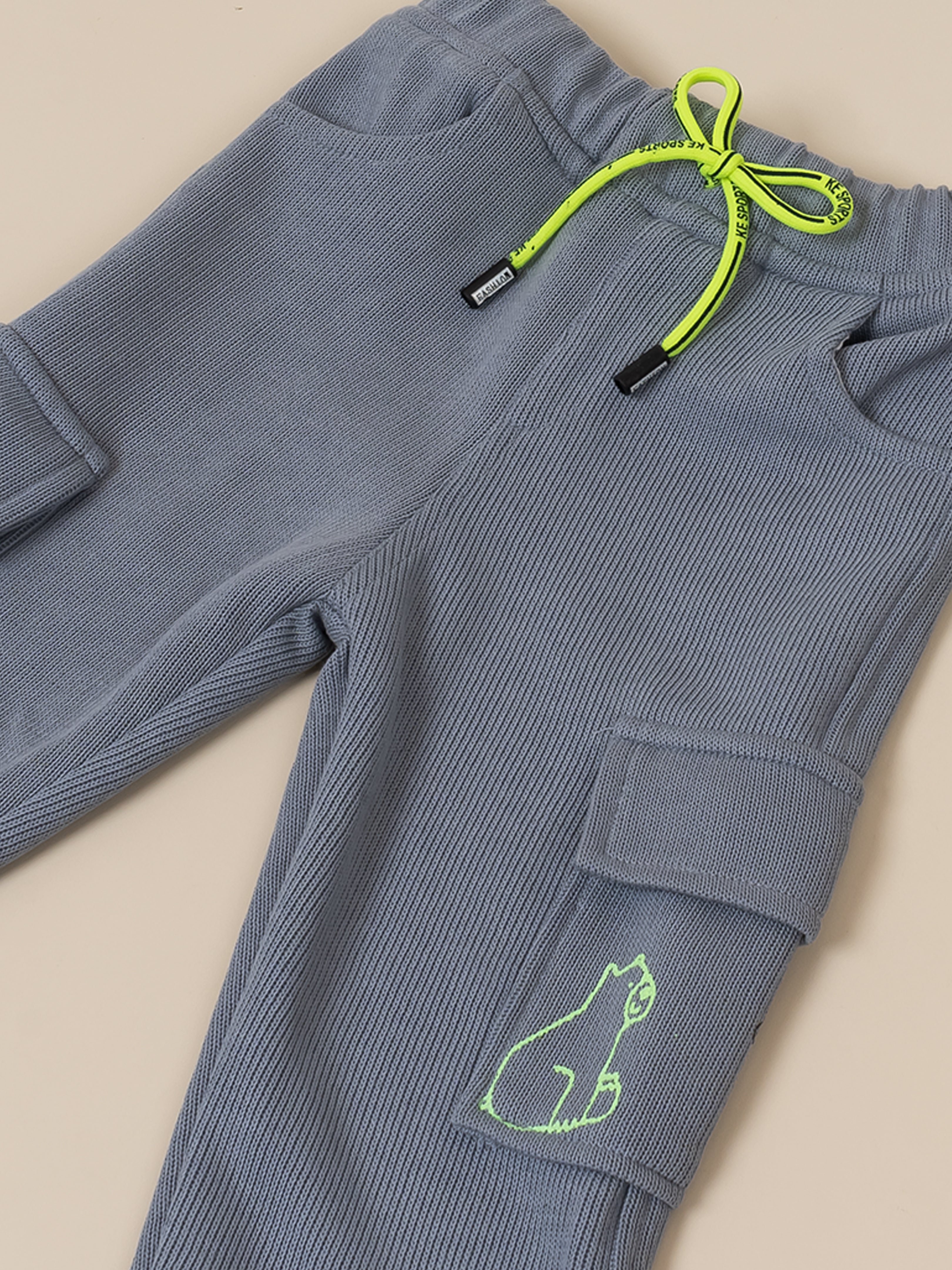 Boys’ Graphic Sweatshirt & Cargo Jogger Co-Ord Set