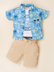Boys Tropical Summer Outfit Set
