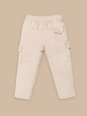 Kids Graphic Sweatshirt & Cargo Pants Set | Sand & Rust