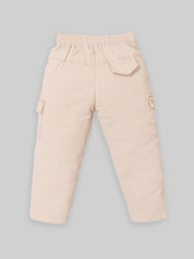 Kids Graphic Sweatshirt & Cargo Pants Set | Sand & Rust