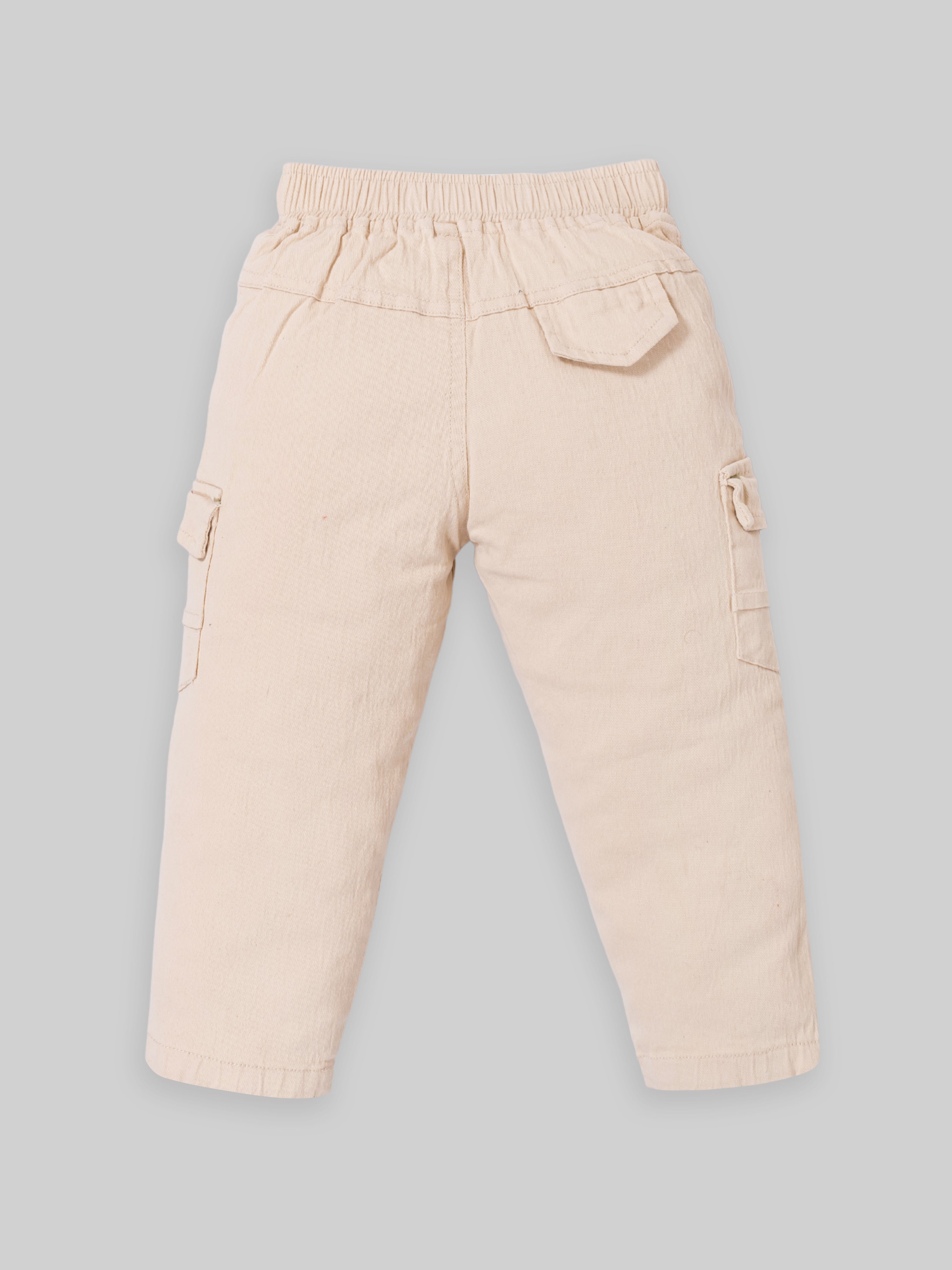 Kids Graphic Sweatshirt & Cargo Pants Set | Sand & Rust