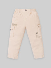 Kids Graphic Sweatshirt & Cargo Pants Set | Sand & Rust