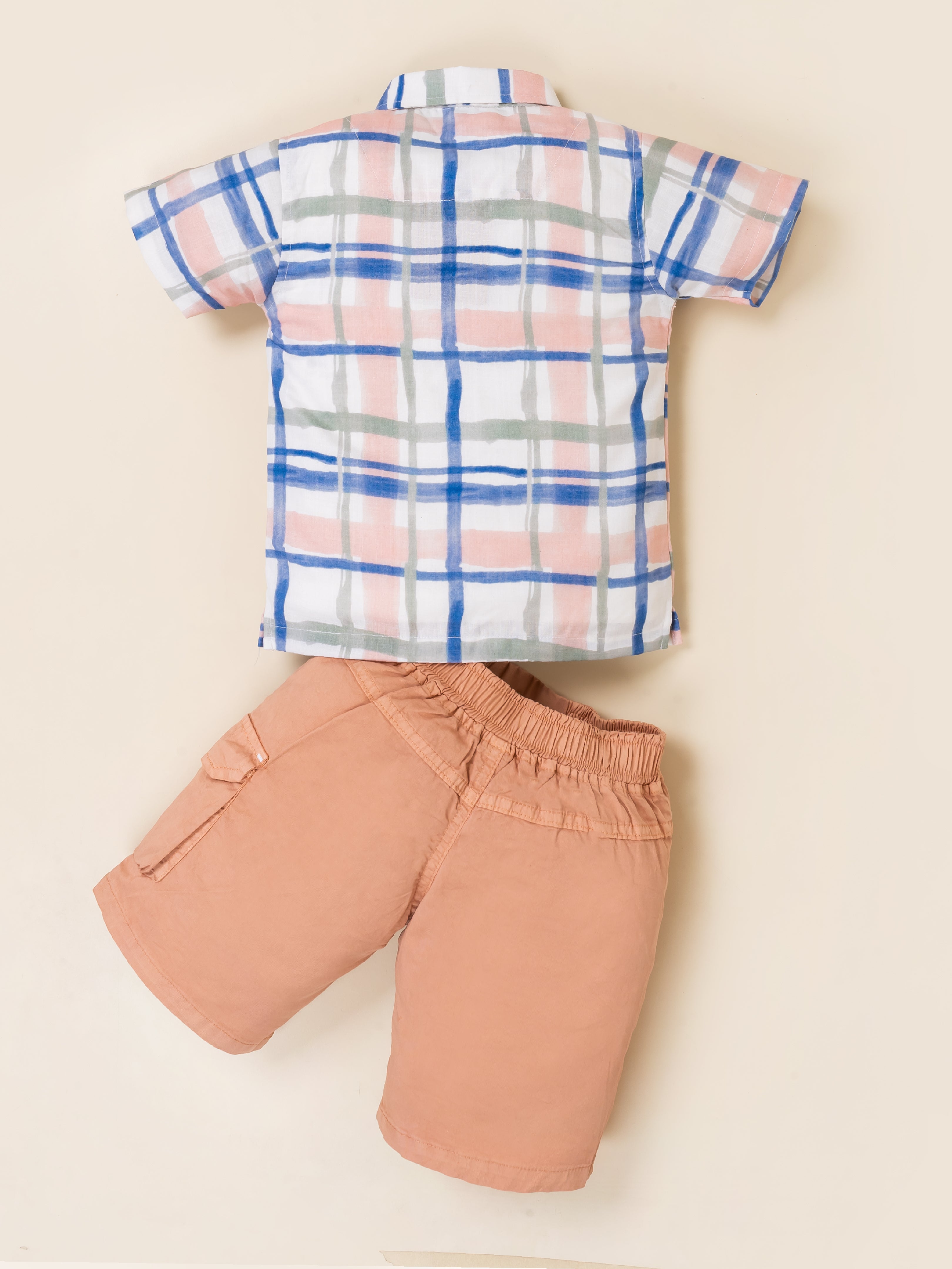 Short Sleeve Graphic Print Summer Set