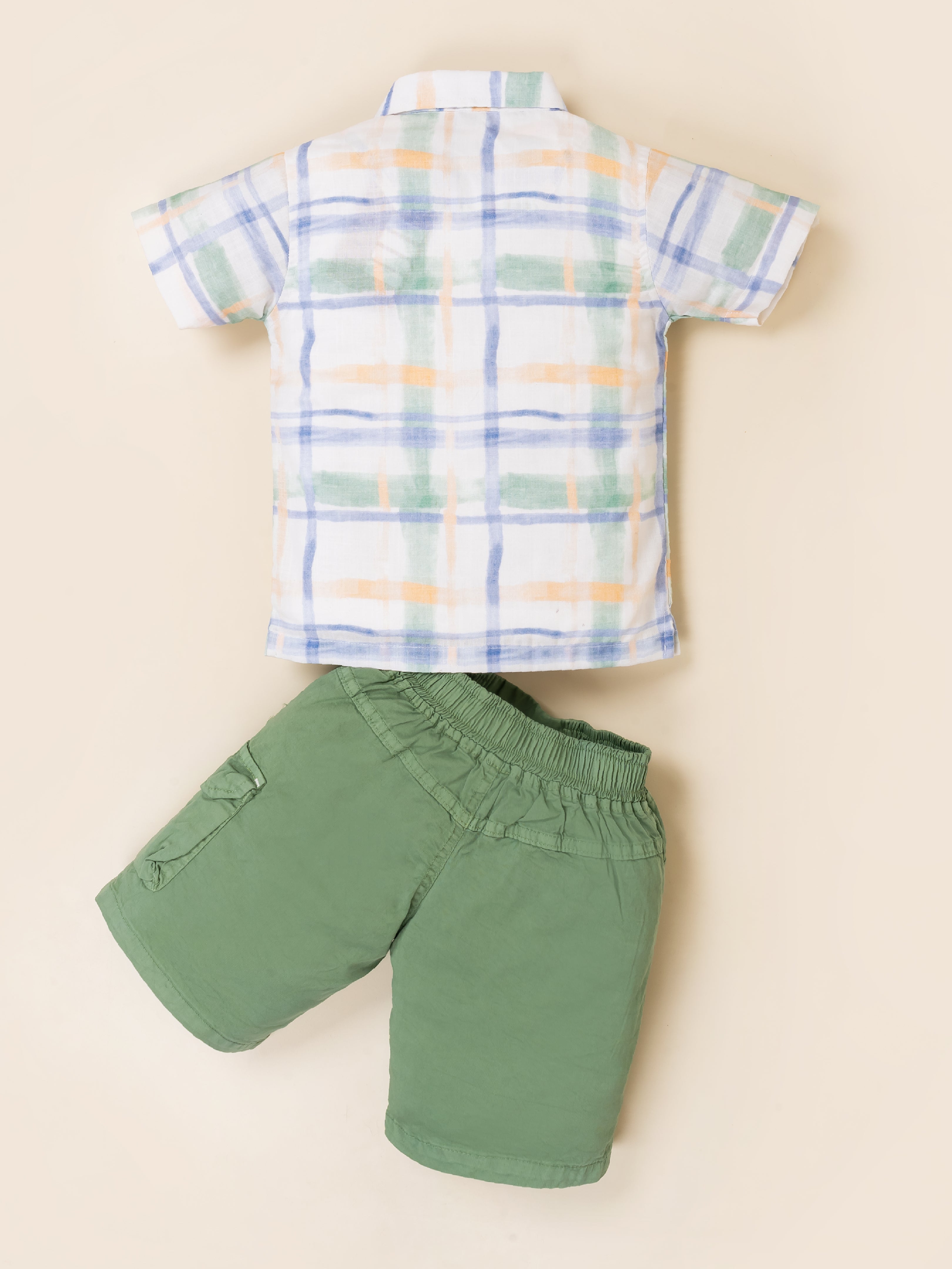 Short Sleeve Graphic Print Summer Set