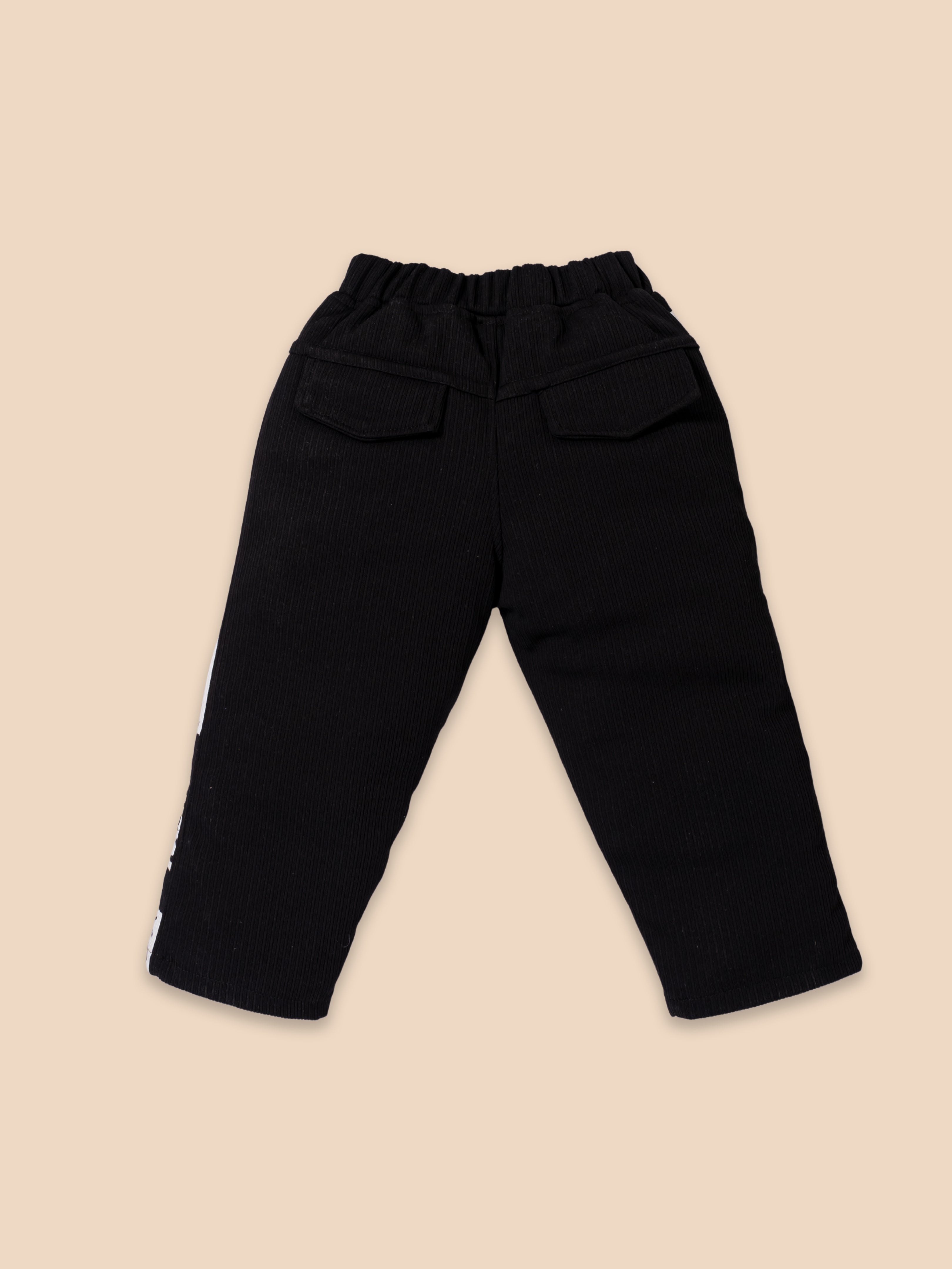 Cool Black Outfit Set for Boys