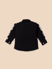 Cool Black Outfit Set for Boys