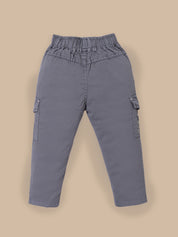 Toddler & Kids Outfit Set – Sweatshirt & Cargo Pant Set | Cream & Pink