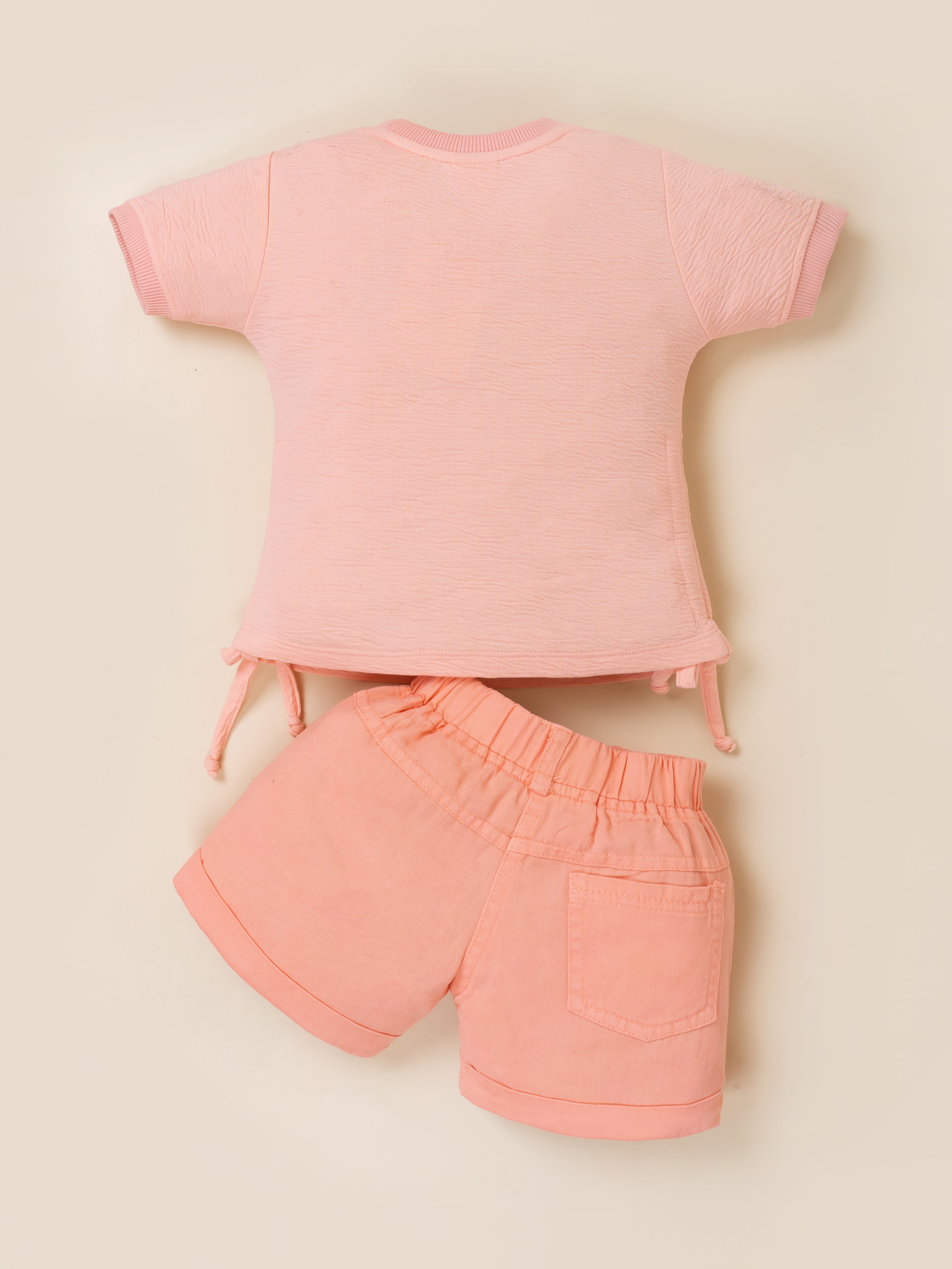 Girls T-Shirt & Shorts Co-ord Outfit Set