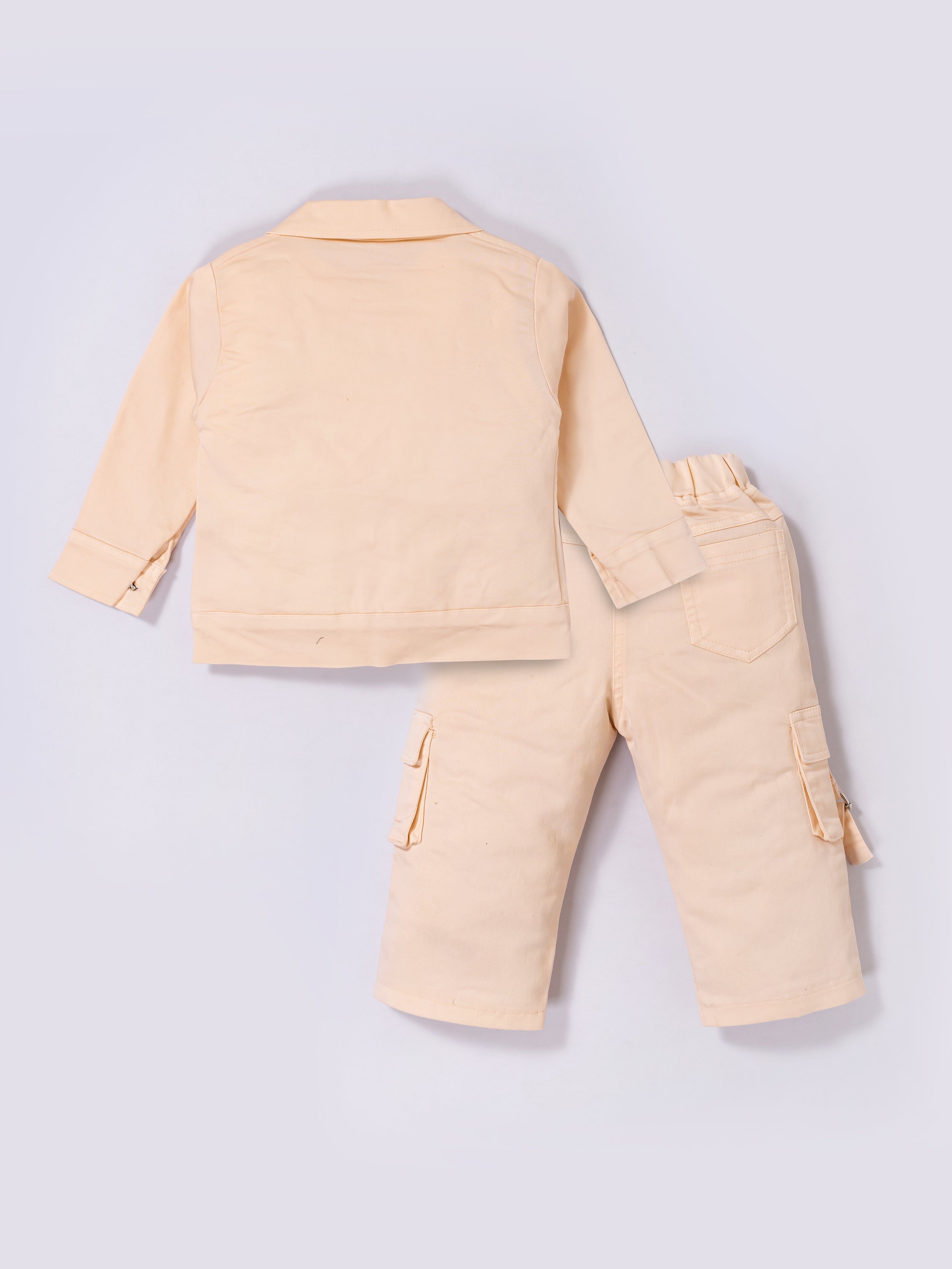 Cargo Jacket & Pant Set for Kids