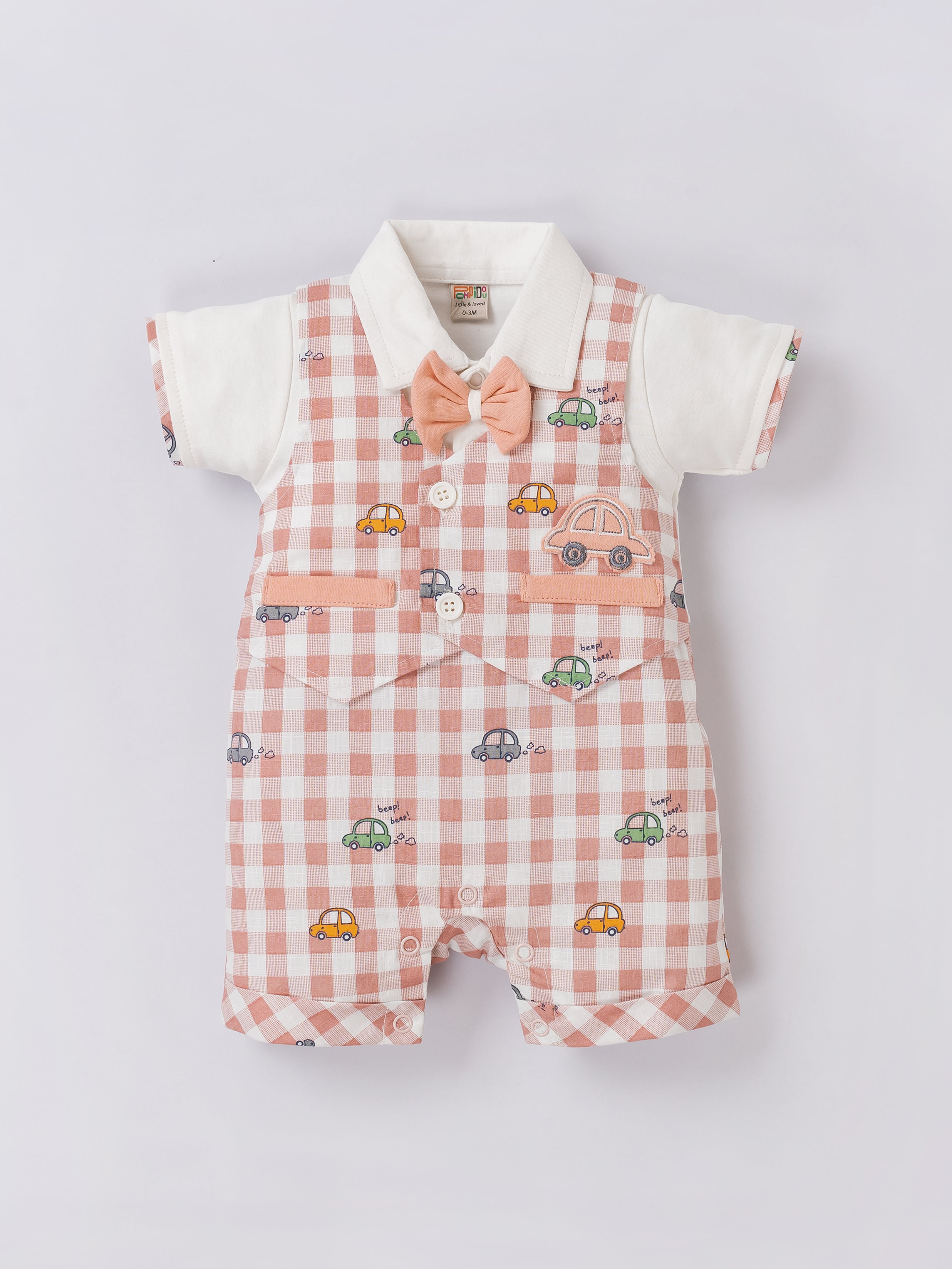 Half Sleeves Rompers For Baby Boys
