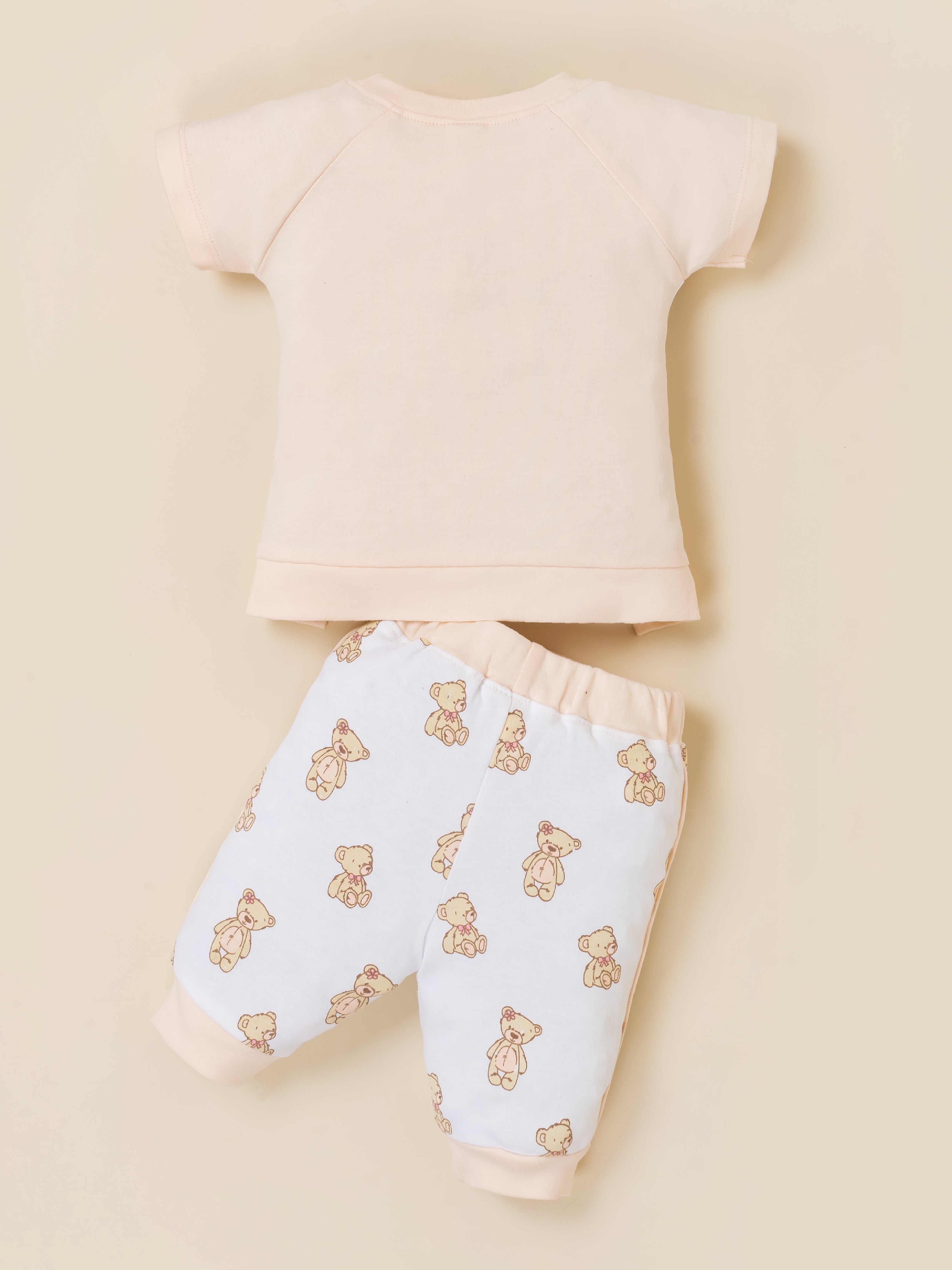 Baby Girl Clothing Set with Top, Shorts & Bodysuit