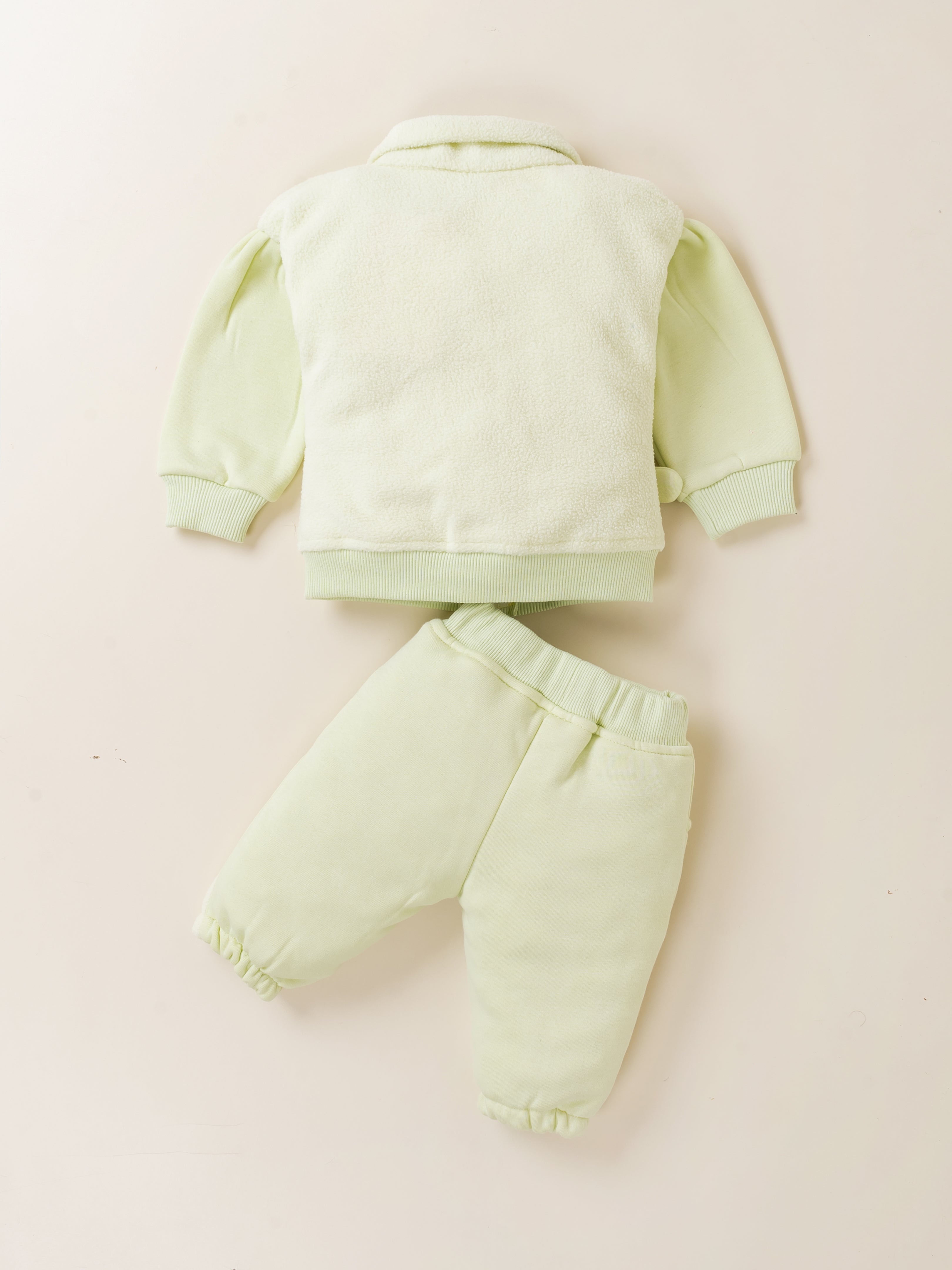 Winter Fleece Jacket & Jogger Pant Set