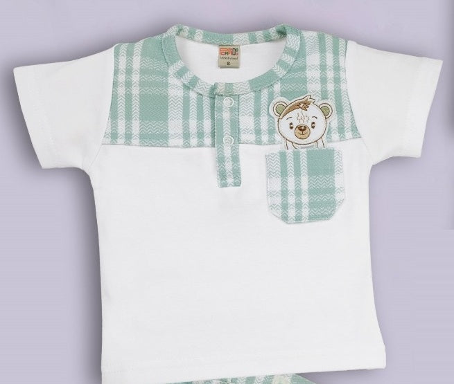 Baby Boys Casual T-Shirt with Shorts