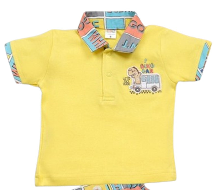 Baby Boys Casual Shirt with Shorts