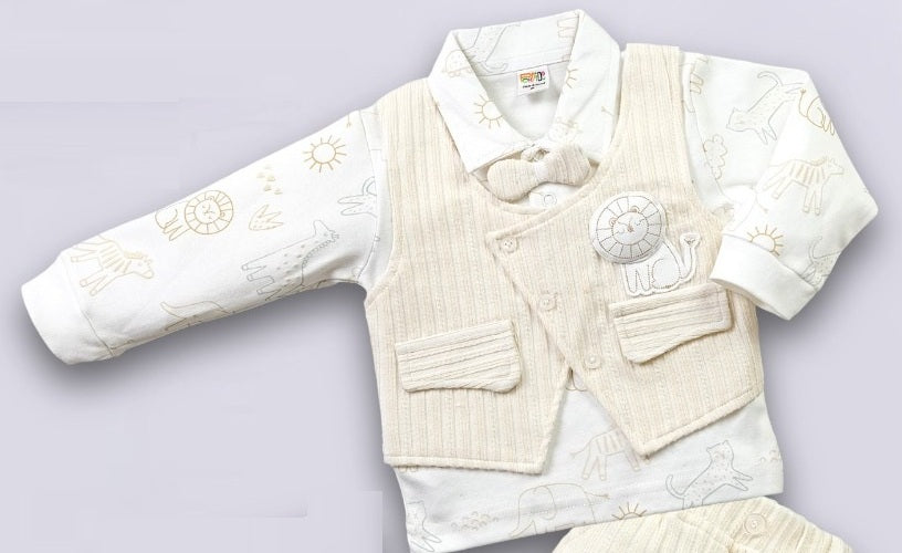 3 Piece Jacket Set for Baby Boys