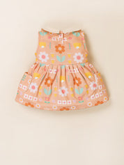 Baby Girl Floral Peter Pan Collar Dress