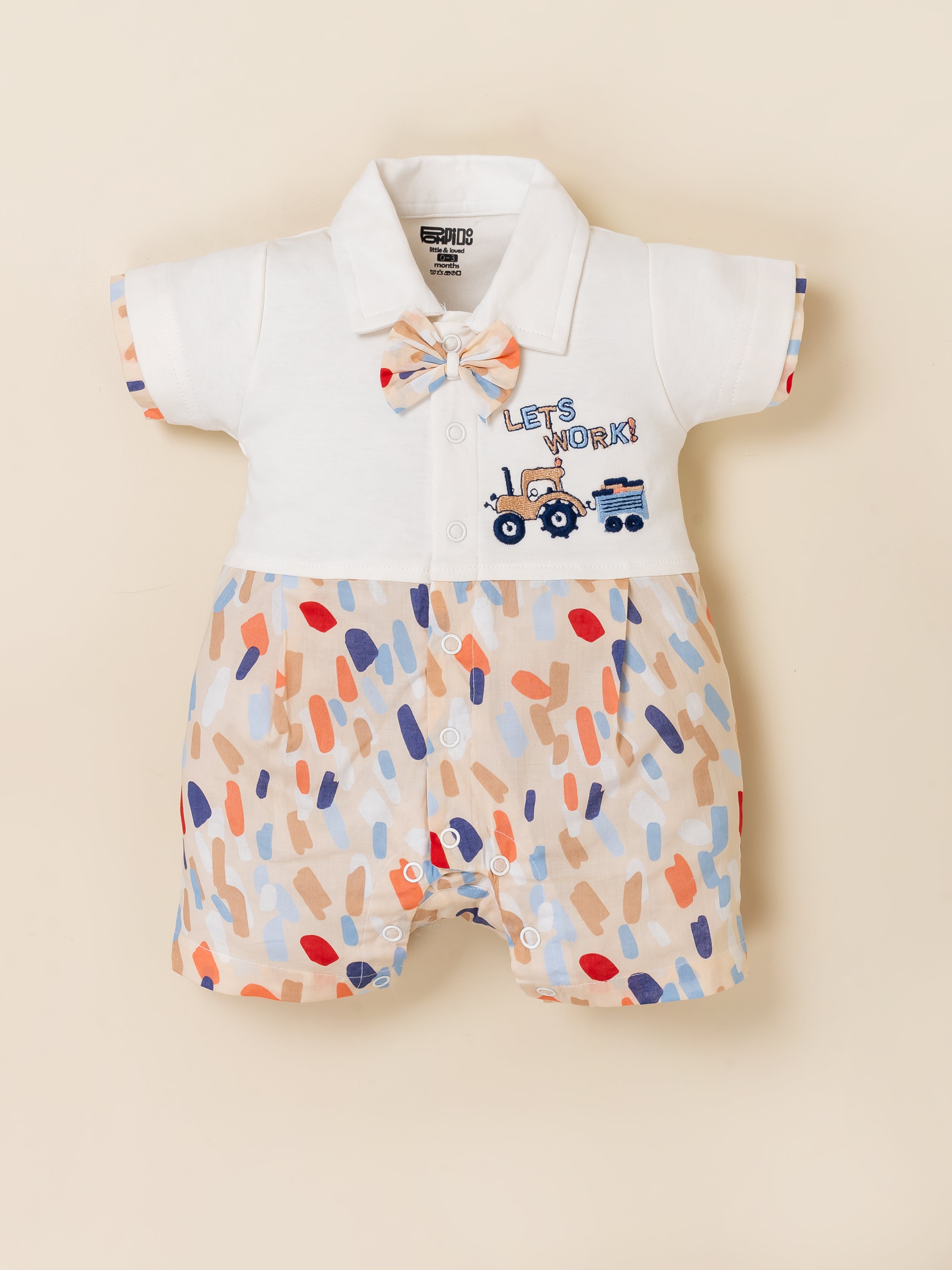 Baby  Boys'  Artistic Polo Romper