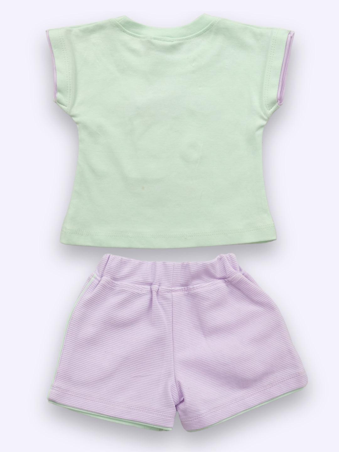 Cotton Top & Shorts Hot Pant