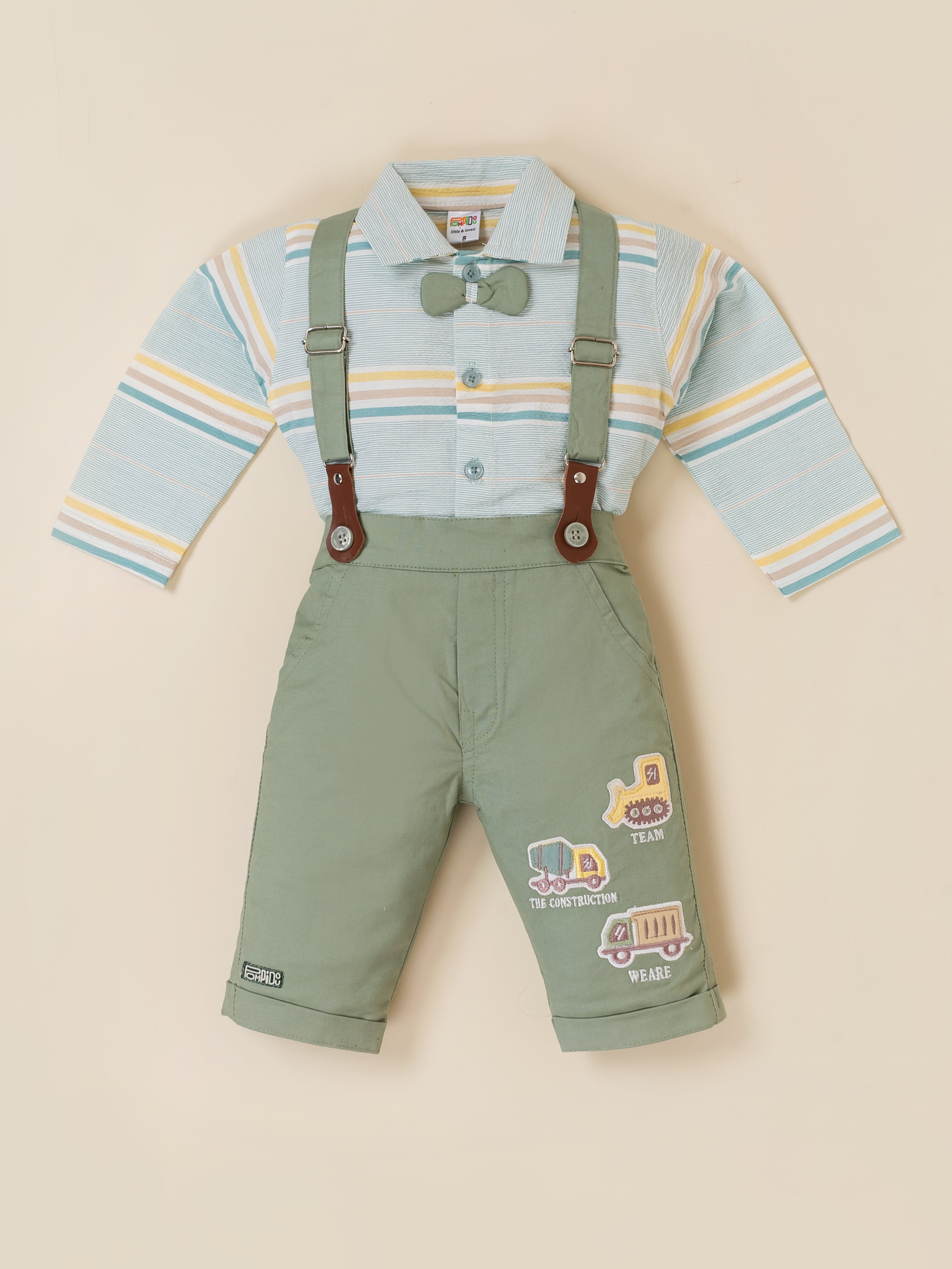 Baby Boy Suspender Set