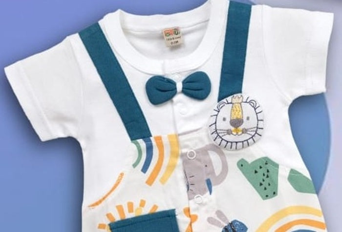 Half Sleeves Rompers For Baby Boys